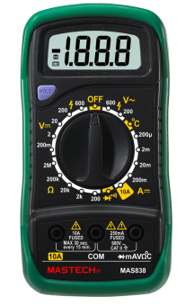 Цифровой мультиметр Mastech MAS838